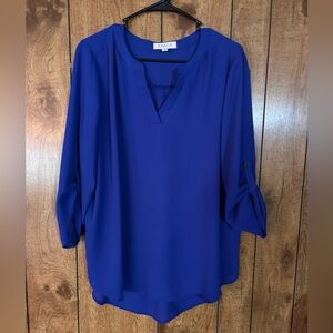 Chaus Women's Royal Blue Blouse
